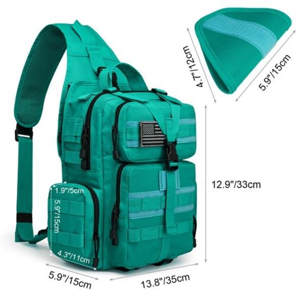 Bags Tactical Edc Sling Bag Backpack With Pistol Holster Poshmark